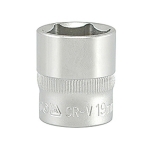 NASADKA KRÓTKA 6-KĄTNA 3/8'' 19MM
