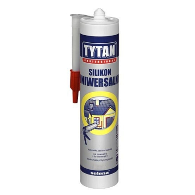 SILIKON UNIWERSALNY TYTAN 280ML BEZBARWNY