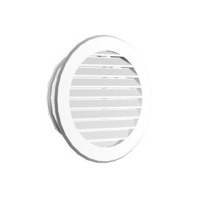 KRATKA OKRAGŁA FI150 185MM BIAŁA