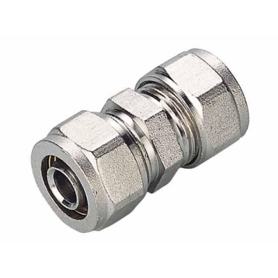 ZŁĄCZKA PEX-AL-PEX CHROM 16*20 PODWÓJNA REDUKCYJNA