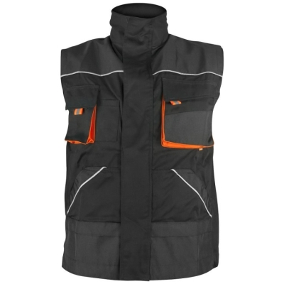 KAMIZELKA ROBOCZA ROCKER BLACK ROZMIAR 48