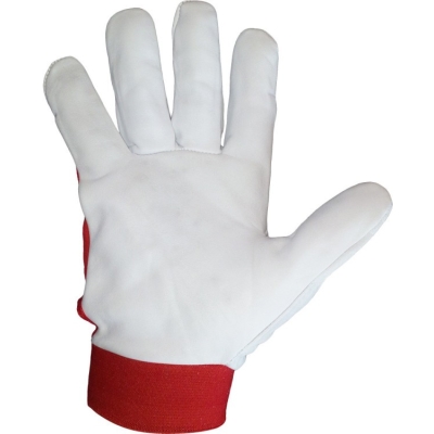 RĘKAWICE SKÓRA KOZIA, RZEP, SAFETICULT PRO, TECHNIK R.9