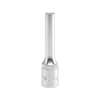 NASADKA DŁUGA 6-KĄTNA CHROMOWANA 1/4'' 6MM